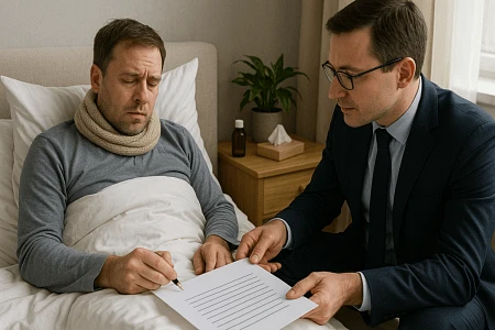 Можно ли уйти в отпуск во время больничного?